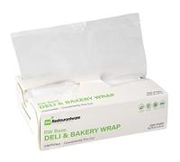Restaurantware Plastic Deli Sheets 10.75 x 8 Inch, 1000 Interfolded Pre-Cut Clear Plastic Sandwich Wrap Sheets, Microwavable, Freezable