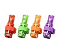 RestfulLux Halloween Finger Projector Light, LED Glowing Party Favours | Durable plastic finger lights feature vivid Halloween patterns for kids party fun, interactive games 4pcs