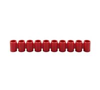 RestfulLux Silicone Marker Organizer Case, 3D Print Portable Storage Tube | Premium food grade silicone storage tube for desk organization and travel Red 1pc