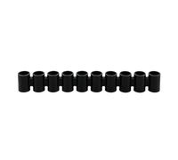 RestfulLux Silicone Marker Organizer Case, 3D Print Portable Storage Tube | Premium food grade silicone storage tube for desk organization and travel Black 1pc