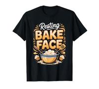Resting Bake Face Baking Baker Cake Value Graphic T-Shirt