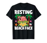Resting Beach Face T-Shirt