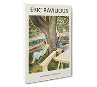 Resting Eric Ravilious Canvas Wall Art Print 30x20 Inch