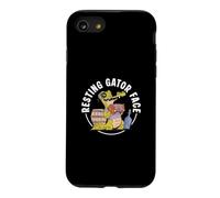 Resting Gator Face Funny Alligator Hunting For Gator Hunters Case for iPhone SE (2020) / 7/8