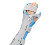 Resting Hand Splint for Carpal Tunnel Relief, Wrist Brace with Finger Support for Arthritis Tendonitis Pain, Night Support Hand Immobiliser for Stroke Recovery(Right)