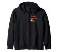 Resting Indigenous Face American History Zip Hoodie