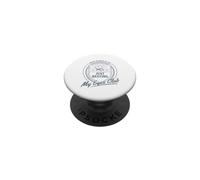 Resting My Eyes Club Tshirt Funny Dad Fathers Day Papa Work PopSockets Adhesive PopGrip