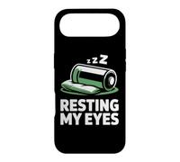 Resting My Eyes Sleepy Battery Power Napping Joke Case for iPhone Air