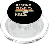 Resting Pitch Face Funny Music Pun Design PopSockets PopGrip for MagSafe