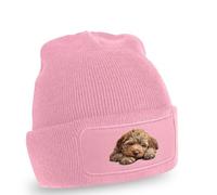 Resting Puppy Doodle Dog Design Beanie Doodle Dog Pets Birthday Gift For Him And Her O/S