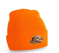 Resting Puppy Doodle Dog Design Beanie Doodle Dog Pets Birthday Gift For Him And Her O/S