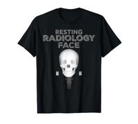 Resting Radiology Face X-Ray Tech Technologist Value Graphic T-Shirt