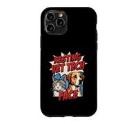 Resting Vet Tech Face Funny Dog Cat Veterinary Case for iPhone 11 Pro