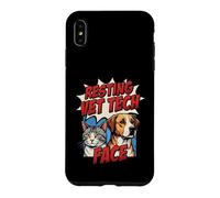 Resting Vet Tech Face Funny Dog Cat Veterinary Case for iPhone XS Max