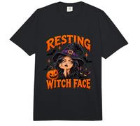 Resting Witch Face Funny Halloween Comfort Colors Adult Heavyweight T-Shirt