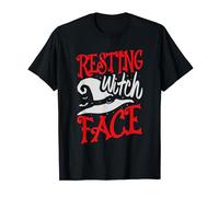 Resting witch face Halloween Fan Funny Halloween T-Shirt