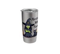 Resting Witch Face Stainless Steel Insulated Tumbler