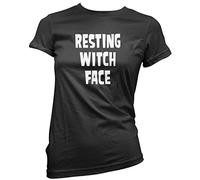 Resting Witch Face Women's T-Shirt - Black 16