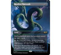 Restless Vinestalk (Borderless Art foil) | Wilds of Eldraine