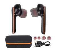 Restokki Bluetooth Earbuds Bluetooth 5.0 Sports Headphone Wireless Earphones Waterproof Noise Reduction HiFi Stereo with Charging Case(Black)