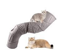 Restokki Cat Tunnel Interactive Crinkle Large Space Toy for Cats Kittens Little Pets