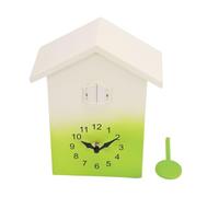 Restokki Cuckoo Clock with Cuckoo Bird Voices Operated Hourly (Green)