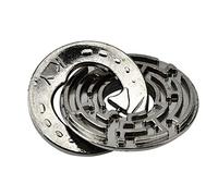 Restokki Metal Wisdom Challenge Lock - metal puzzles: A surprising educational gift, Easter gift, safe, durable and educational