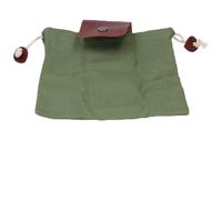 Restokki Outdoor Foraging Bag, Portable Canvas Camping Belt Pouch Waist Hanging Tool Storage Bag