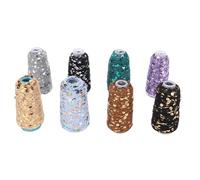 Restokki Sequined Cotton Thread Sequins Sparkling Thread Crochet String