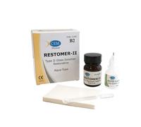 RESTOMER II aquaset Glass IONOMER Dental Restorative 10g (Shade B1)