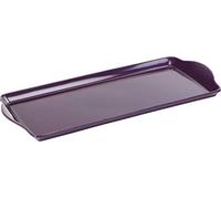 Reston Lloyd Calypso Basics by Melamine Tidbit Tray, Plum (06502)