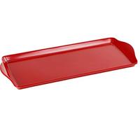 Reston Lloyd Calypso Basics by Melamine Tidbit Tray, Red