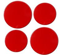 Reston Lloyd Electric Stove Burner Covers, Set of 4, Red