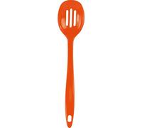 Reston Lloyd Melamine Slotted Spoon Kitchen Premium Quality Utensil with Heat Resistant Ergonomic Handle Durable BPA-Free Plastic, Orange