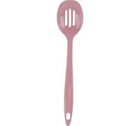 Reston Lloyd Melamine Slotted Spoon Kitchen Premium Quality Utensil with Heat Resistant Ergonomic Handle Durable BPA-Free Plastic, Pink