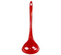 Reston Lloyd Melamine Soup Ladle Kitchen Premium Quality Utensil with Heat Resistant Ergonomic Handle Durable BPA-Free Plastic, Red