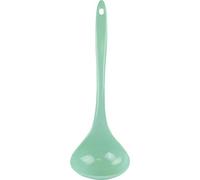 Reston Lloyd Melamine Soup Ladle Kitchen Utensil, Premium Quality Utensil with Heat Resistant Ergonomic Handle, Durable BPA-Free Plastic, 10.5 inch Long, One Piece, Seafoam