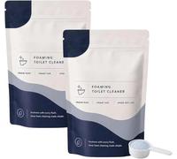Restorabowl Toilet Cleaner, Restorabowl Foaming Toilet Cleaner, Powerful Oxygen-Foam, Fast Dissolving Formula, Fresh Scent Daily Care Powder For Everyday Freshness, Not Damage The Pipes (2PC)
