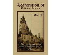 Restoration of Political Science, Volume I - Imperium Press
