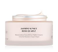 Restorative Face cream - Face & Eye Night Cream with Sea Water & Rose Quartz - Hydrating Night Moisturiser for Firming, Brightening & Revitalising Skin - Anti Aging Face Cream(45ml)