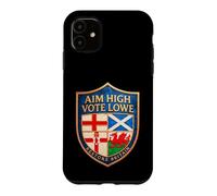 RESTORE BRITAIN - Aim High Vote Lowe Shield, Rupert Lowe Case for iPhone 11