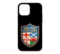 RESTORE BRITAIN - Aim High Vote Lowe Shield, Rupert Lowe Case for iPhone 12 mini