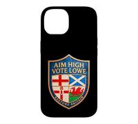 RESTORE BRITAIN - Aim High Vote Lowe Shield, Rupert Lowe Case for iPhone 14