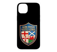 RESTORE BRITAIN - Aim High Vote Lowe Shield, Rupert Lowe Case for iPhone 14 Plus