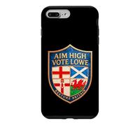 RESTORE BRITAIN - Aim High Vote Lowe Shield, Rupert Lowe Case for iPhone 7 Plus/8 Plus