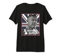 Restore Britain - British Political Party Leader Rupert Lowe Premium T-Shirt