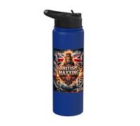 Restore Britain Party - British Maxxing & Londonmaxxing Lion Stainless Steel Insulated Water Bottle