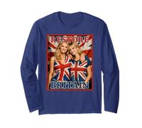 Restore Britain - Party of British Heritage, Pride and Unity Long Sleeve T-Shirt