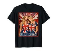 Restore Britain - Party of British Heritage, Pride and Unity T-Shirt