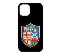 RESTORE BRITAIN Party - Rupert Lowe & United Kingdom Shield Case for iPhone 12/12 Pro